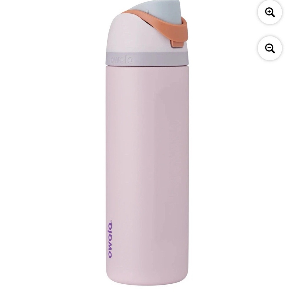 Bundle of Owala 24oz FreeSip Stainless Steel Water Bottle for Datev